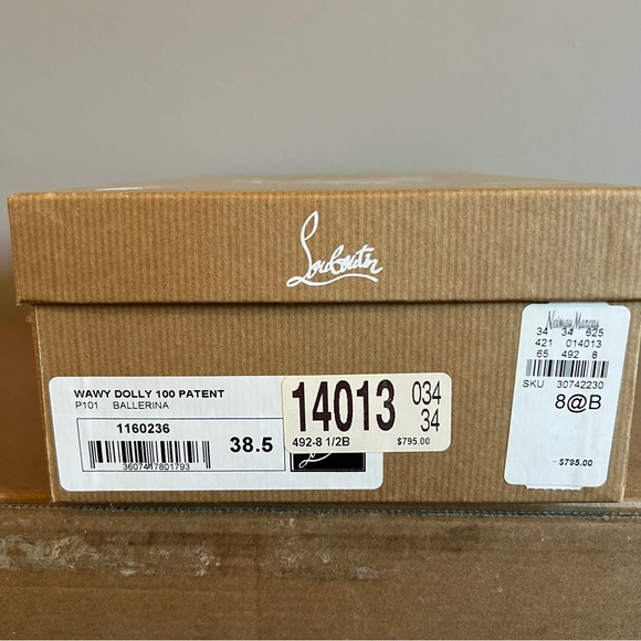 Christian Louboutin Baby Pink “Wawy Dolly 100mm” Stiletto Heels - Picture 9 of 11